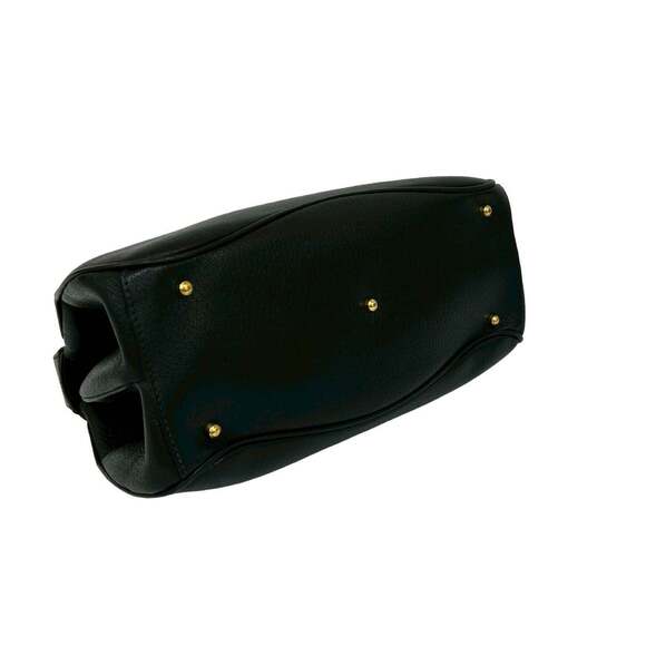 GUCCI Authentic Vintage Black Leather Bamboo Bag - Picture 7 of 9